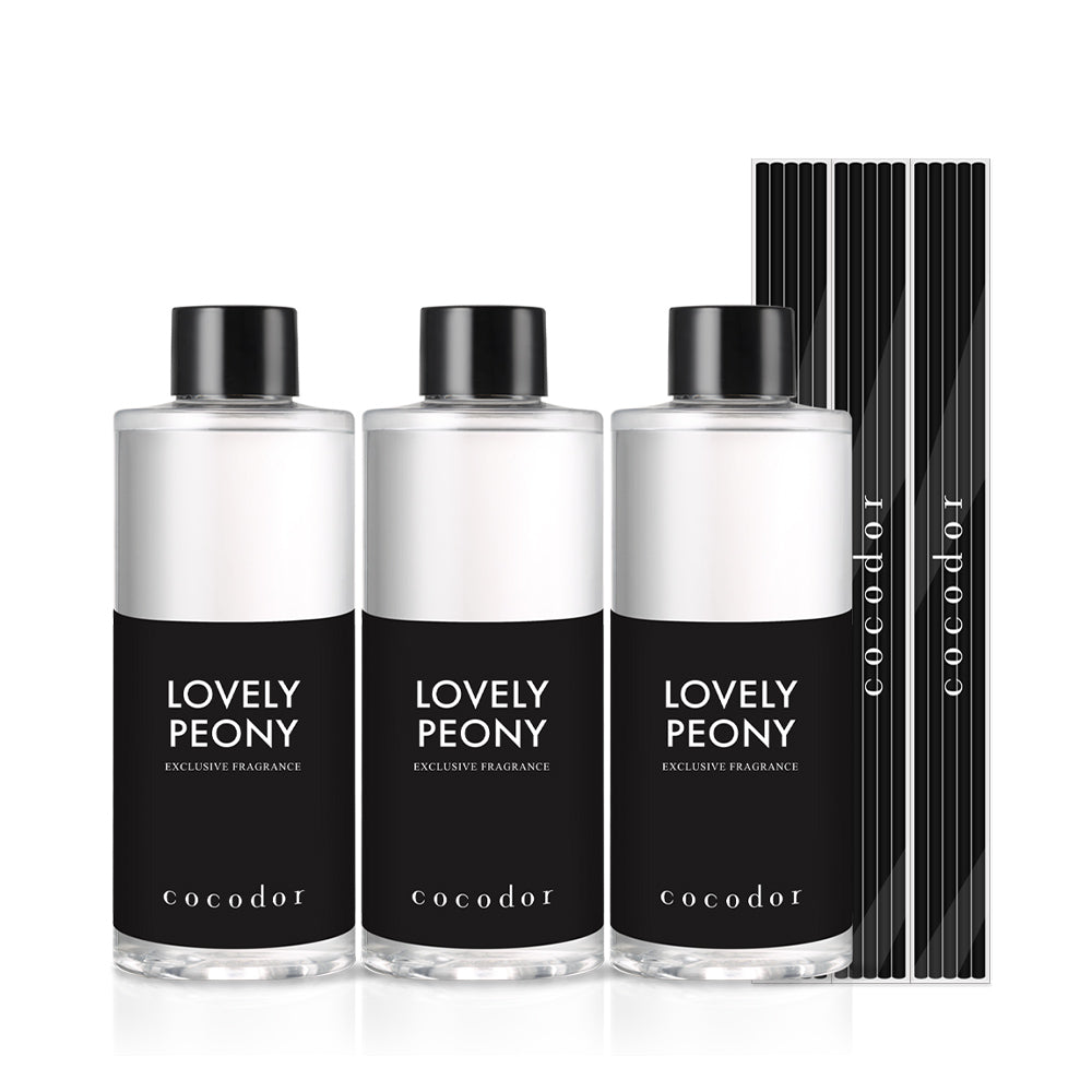 Diffuser Refill Bundle / 6.7oz / 3 Pack Lovely Peony